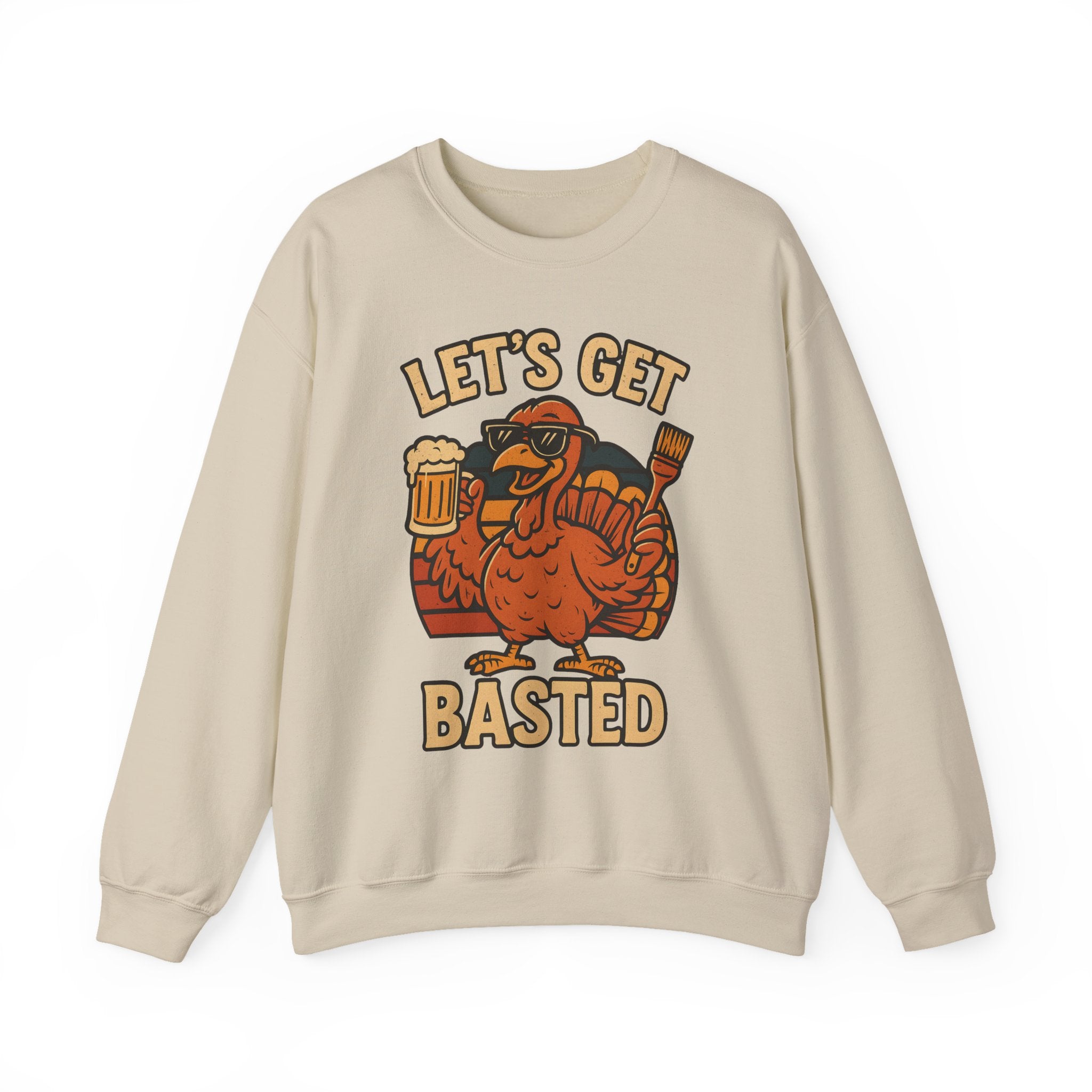 Let's Get Basted Crewneck Sweatshirt - Unisex