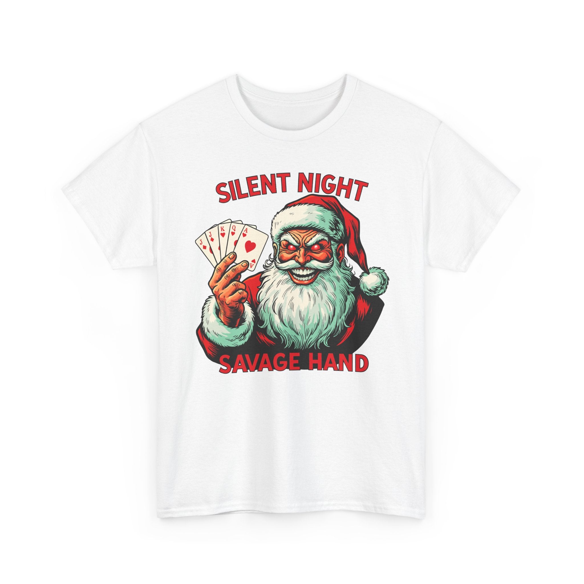 Silent Night Savage Hand Basic T-Shirt - Unisex