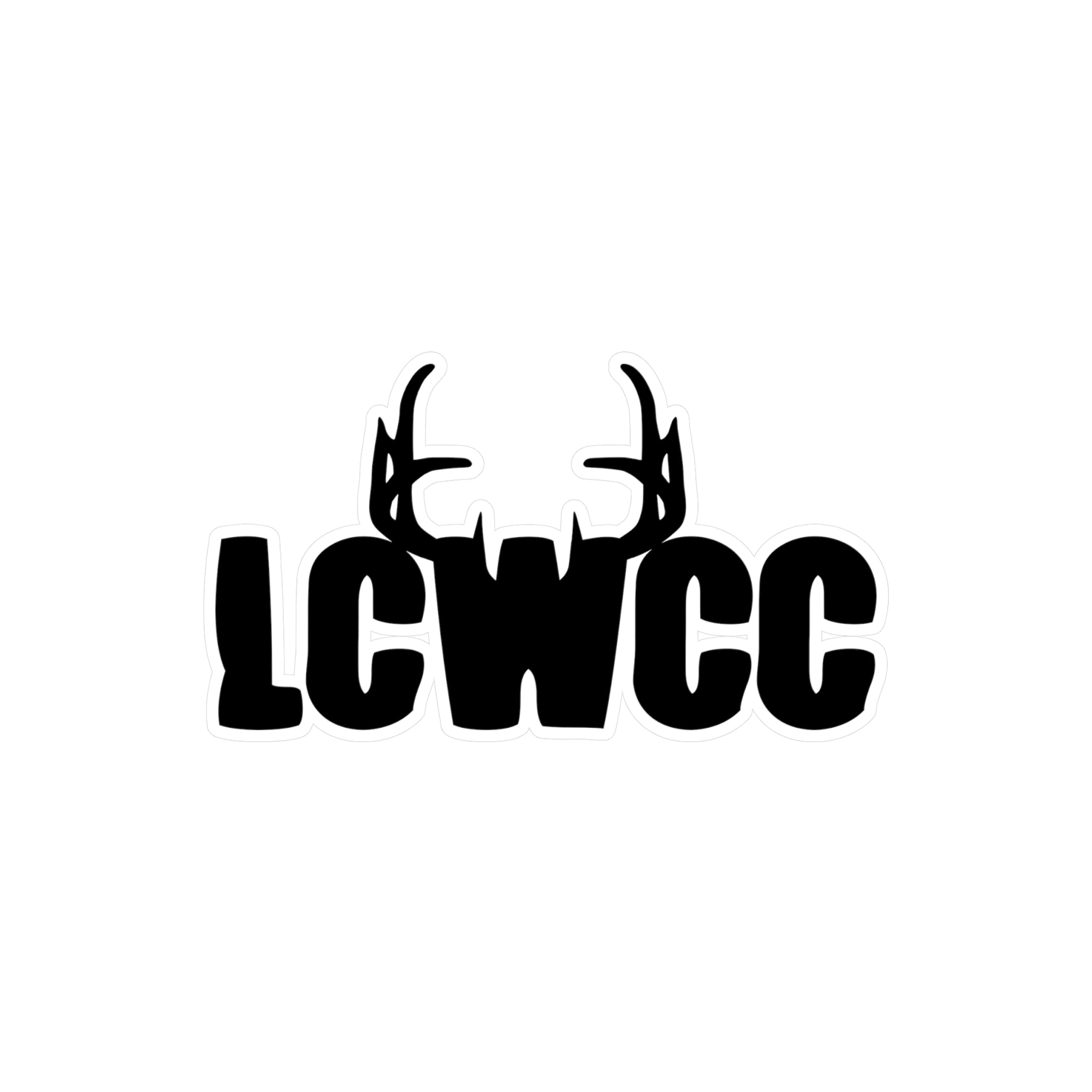 LCWCC Rack Logo Vinyl Decal