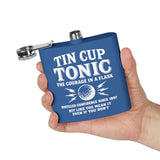 Tin Cup Tonic Flask - 6oz