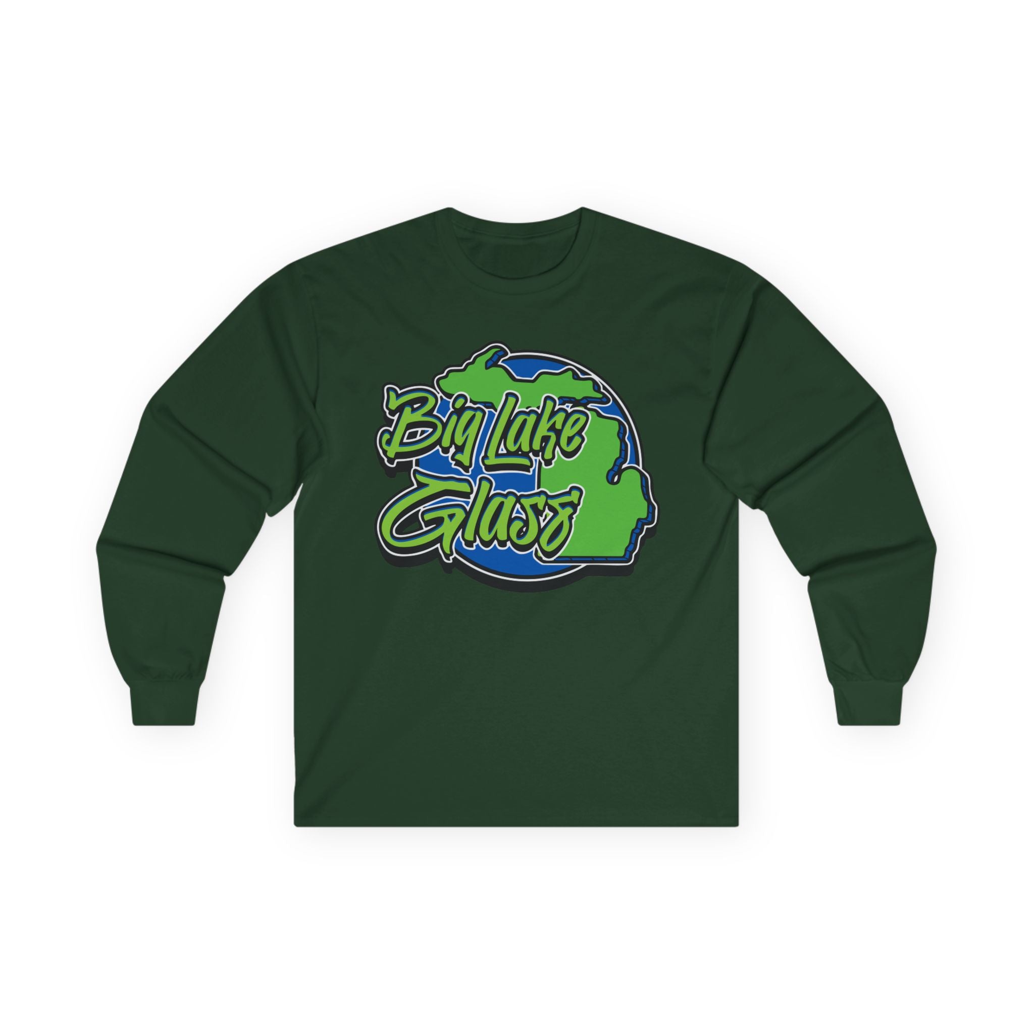 Long Sleeve Basic T-Shirt - Unisex - Big Lake Glass