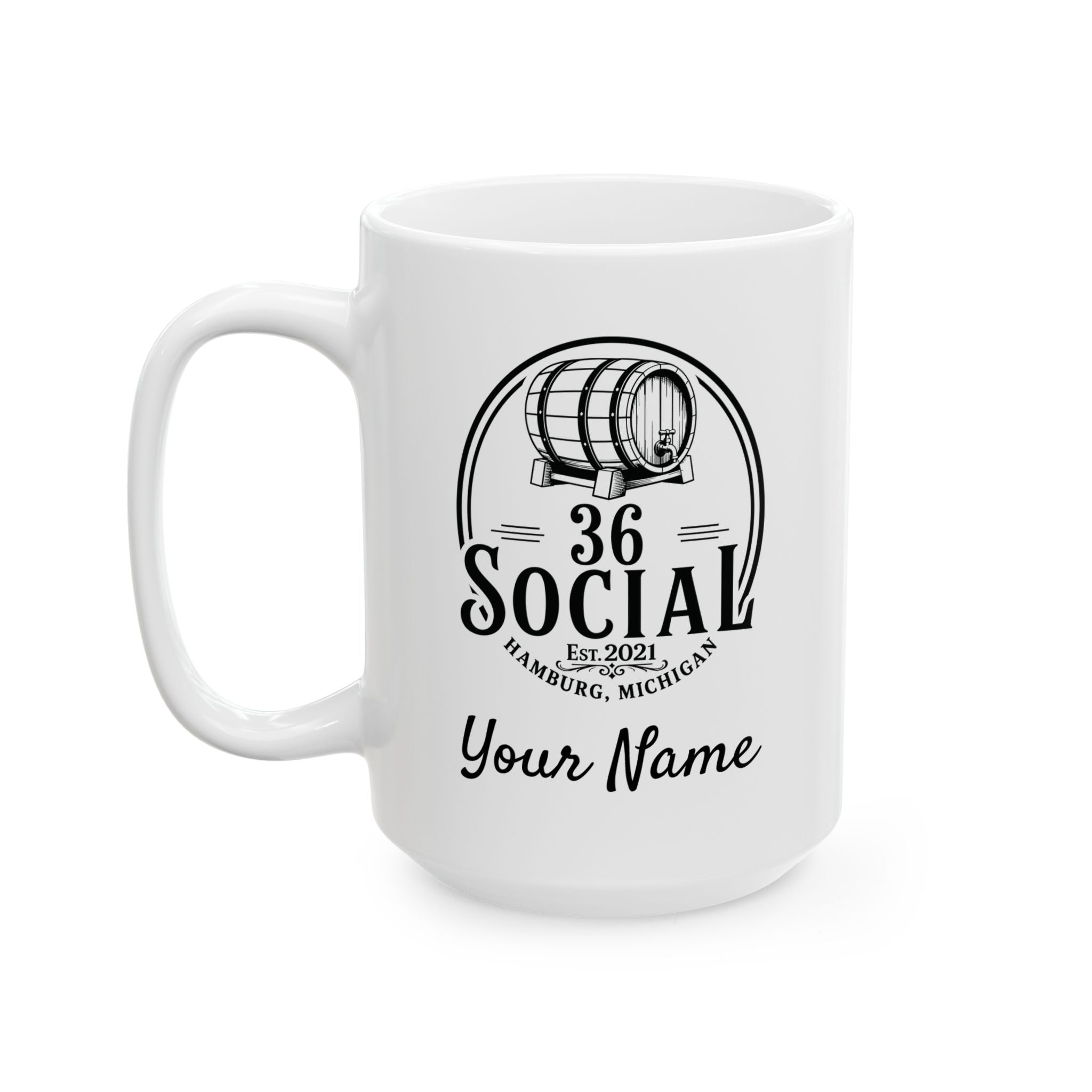 Coffee Mug - 15oz - 36 Social