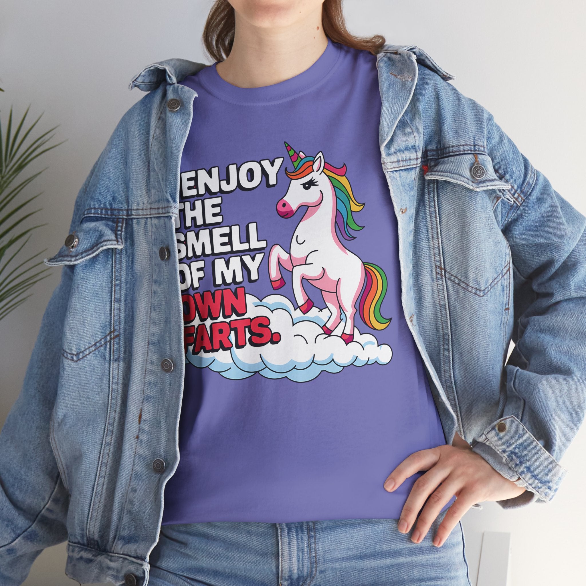 I Enjoy the Smell of My Own Farts Basic T-Shirt - Unisex