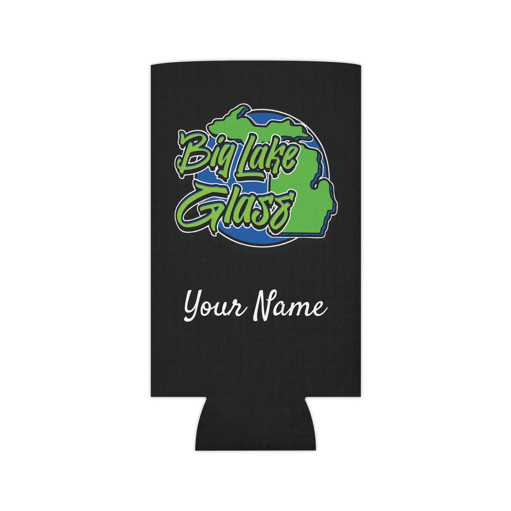 Can Cooler - Skinny - Big Lake Glass