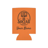 36 Social Logo 2 SL Can Cooler - Regular - Orange (Satisfy)