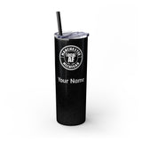 Manchester Local AF Skinny Steel Tumbler with Straw - 20oz