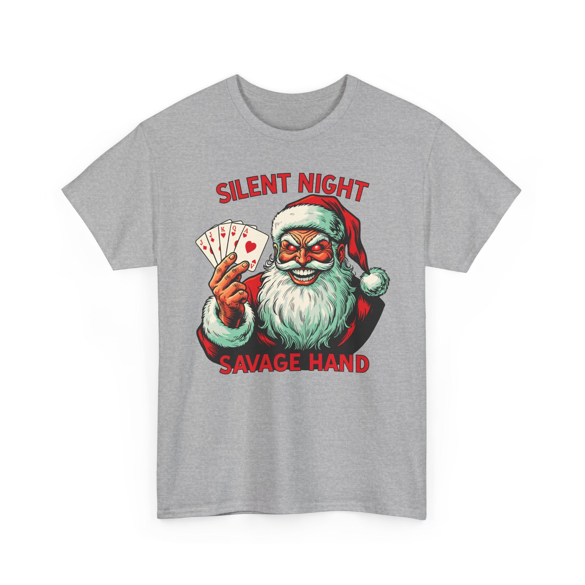 Silent Night Savage Hand Basic T-Shirt - Unisex