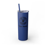 Ann Arbor Local AF Skinny Steel Tumbler with Straw - 20oz