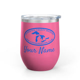 LCWCC Lakes Logo Wine Tumbler - 12oz