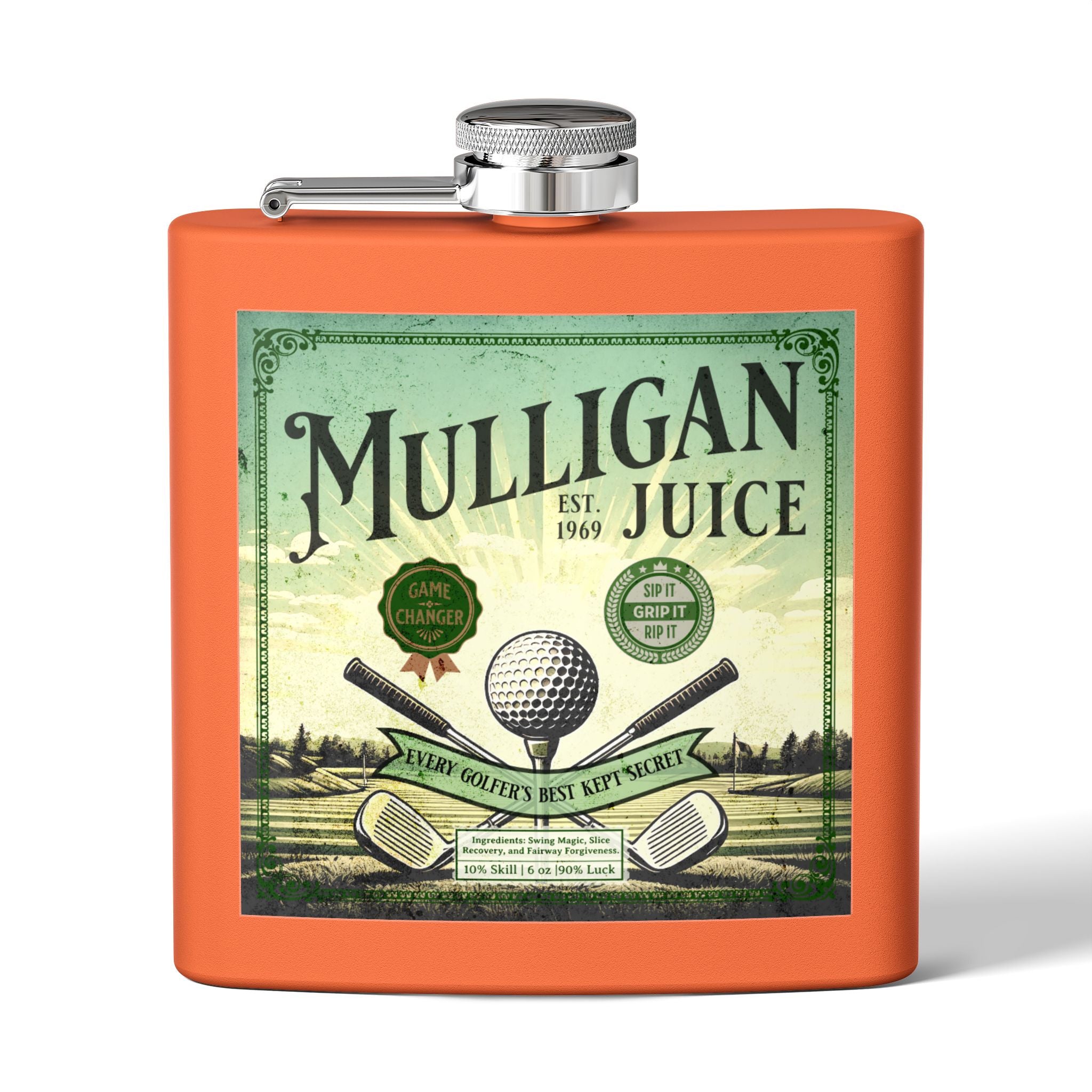 Mulligan Juice  Flask - 6oz
