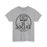 36 Social Logo 2 Black SL Basic T-Shirt - Unisex