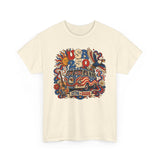 Hippie Van USA 250 1776 2026 Retro Patriotic USA 250 Basic T-Shirt - Unisex