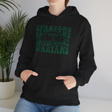 Spartans Football Green Hoodie - Unisex