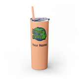 Skinny Steel Tumbler with Straw - 20oz - Big Lake Glass