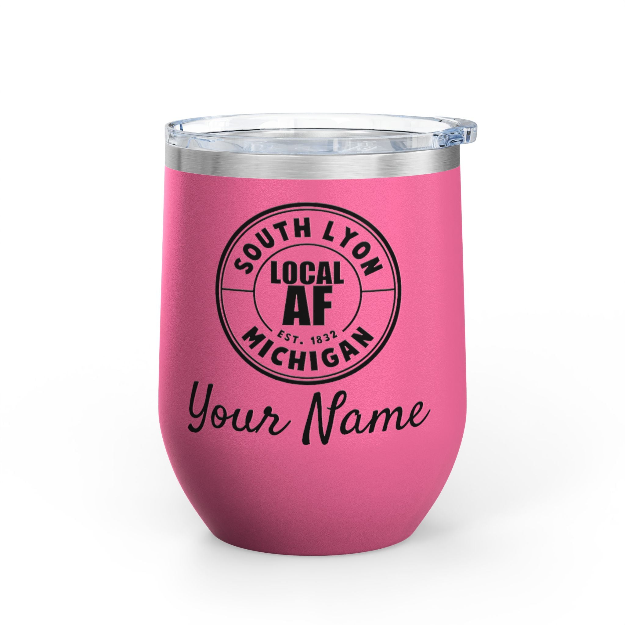 South Lyon Local AF Wine Tumbler - 12oz