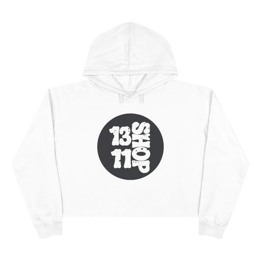 13 11 Shop Crop Top Hoodie - Women's
