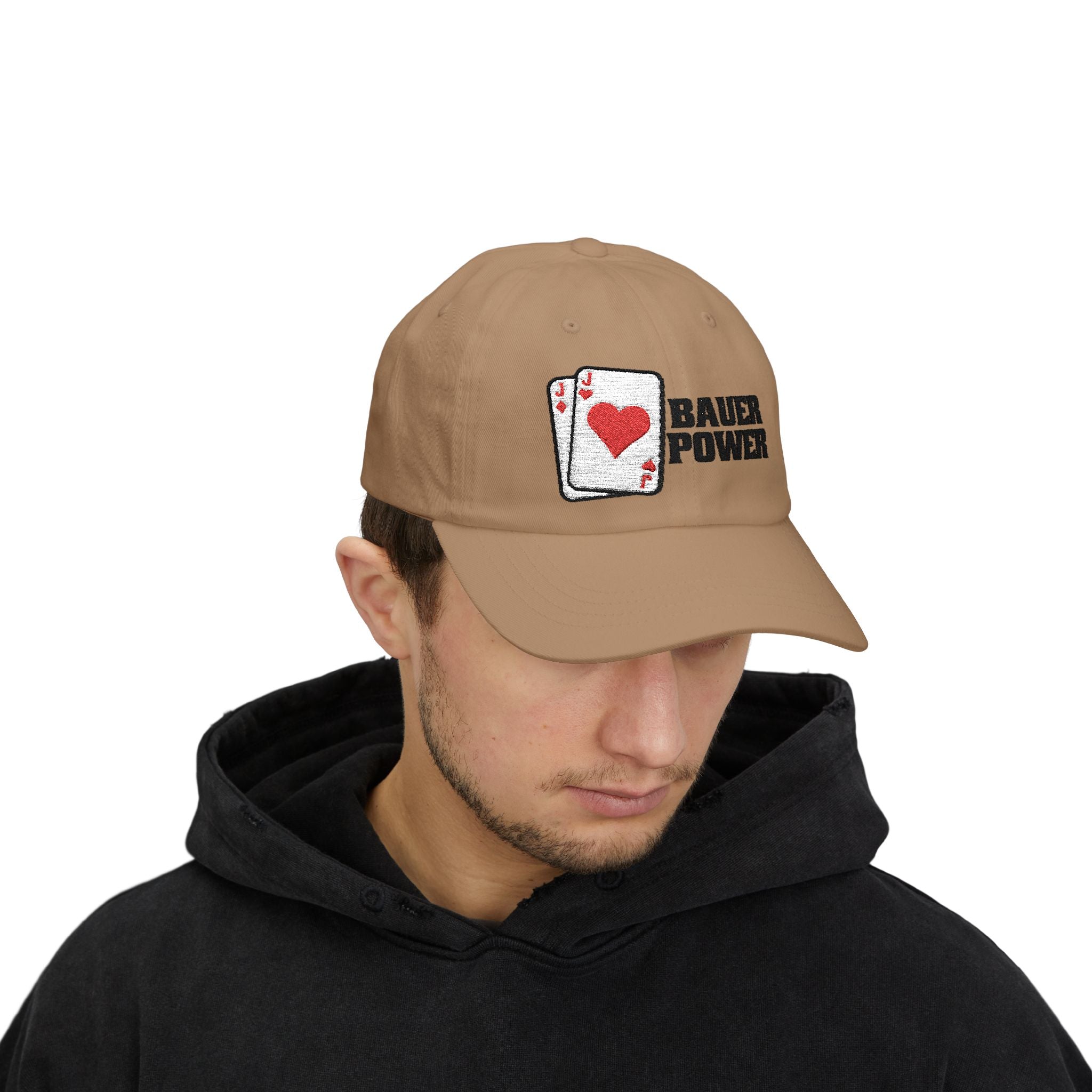 Euchre Bower Power Classic Dad Cap