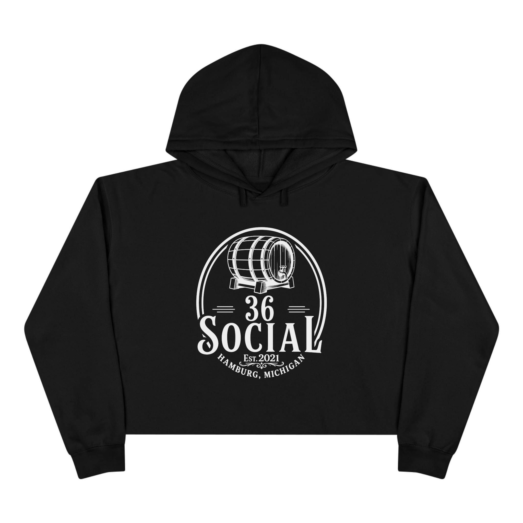Crop Top Hoodie - Women's - 36 Social