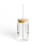 Ann Arbor Local AF Sipper Glass with Straw - 16oz