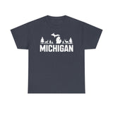 Michigan Deer Basic T-Shirt - Unisex