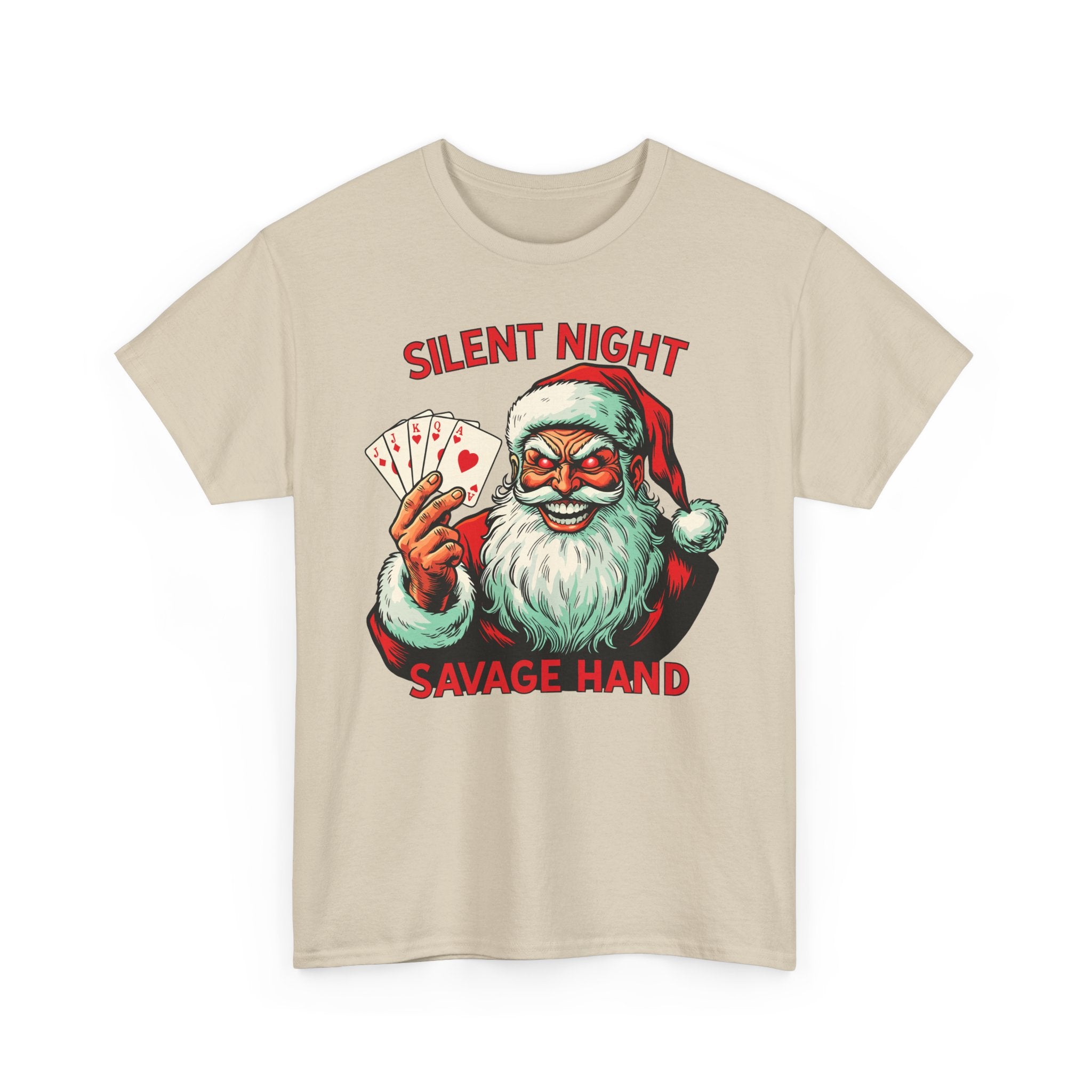 Silent Night Savage Hand Basic T-Shirt - Unisex