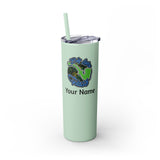 Skinny Steel Tumbler with Straw - 20oz - Big Lake Glass Pipe