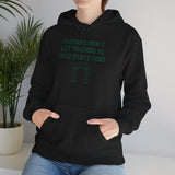 Friends No Ohio State Fan Green Hoodie - Unisex