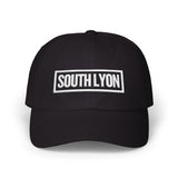 South Lyon Bold & Square White Embroidery Dad Cap