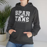Spartans Football White Hoodie - Unisex