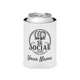 36 Social Logo 2 SL Can Cooler - Regular - White (Satisfy)
