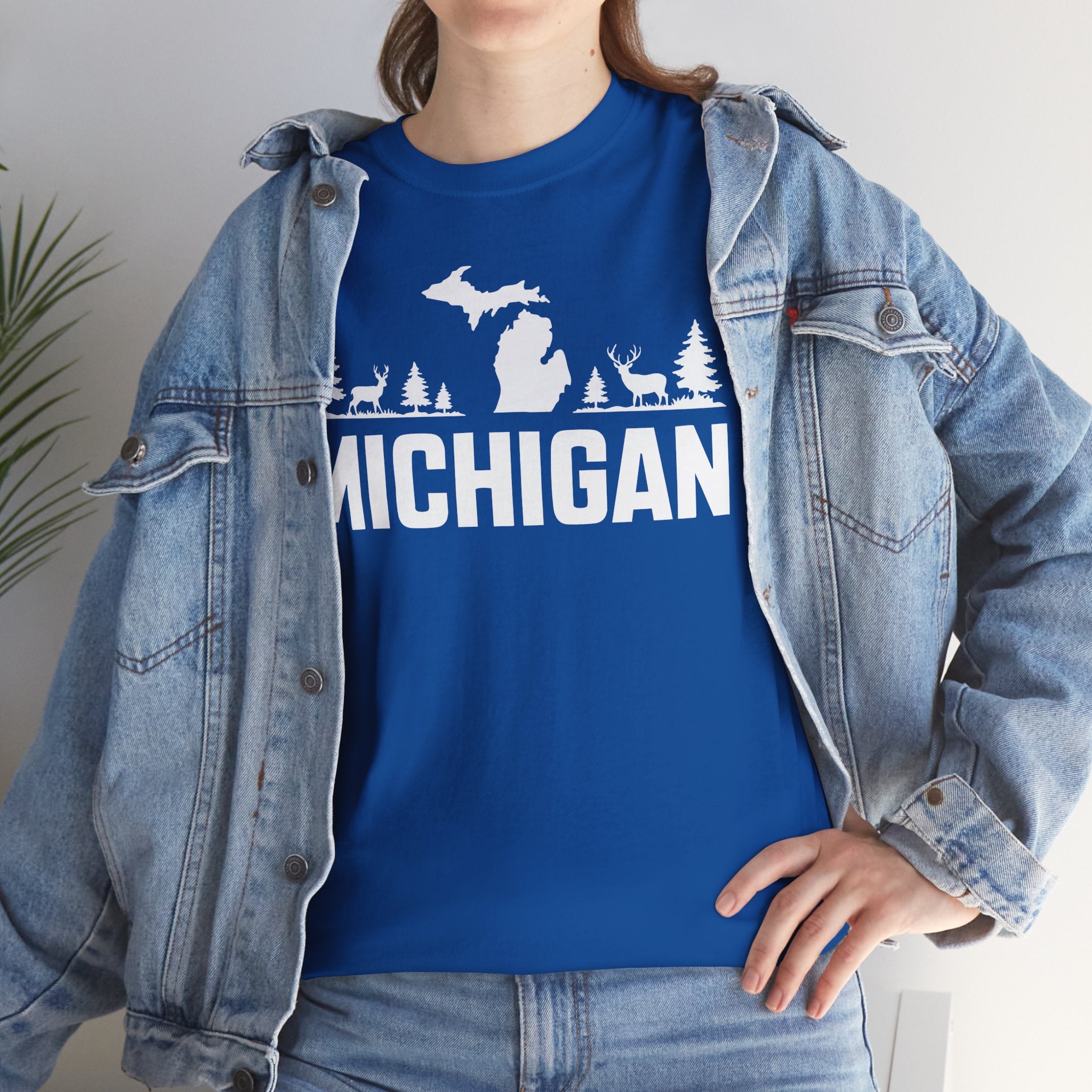 Michigan Deer Basic T-Shirt - Unisex