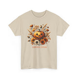 Pumpkin Season Flowers Basic T-Shirt - Unisex