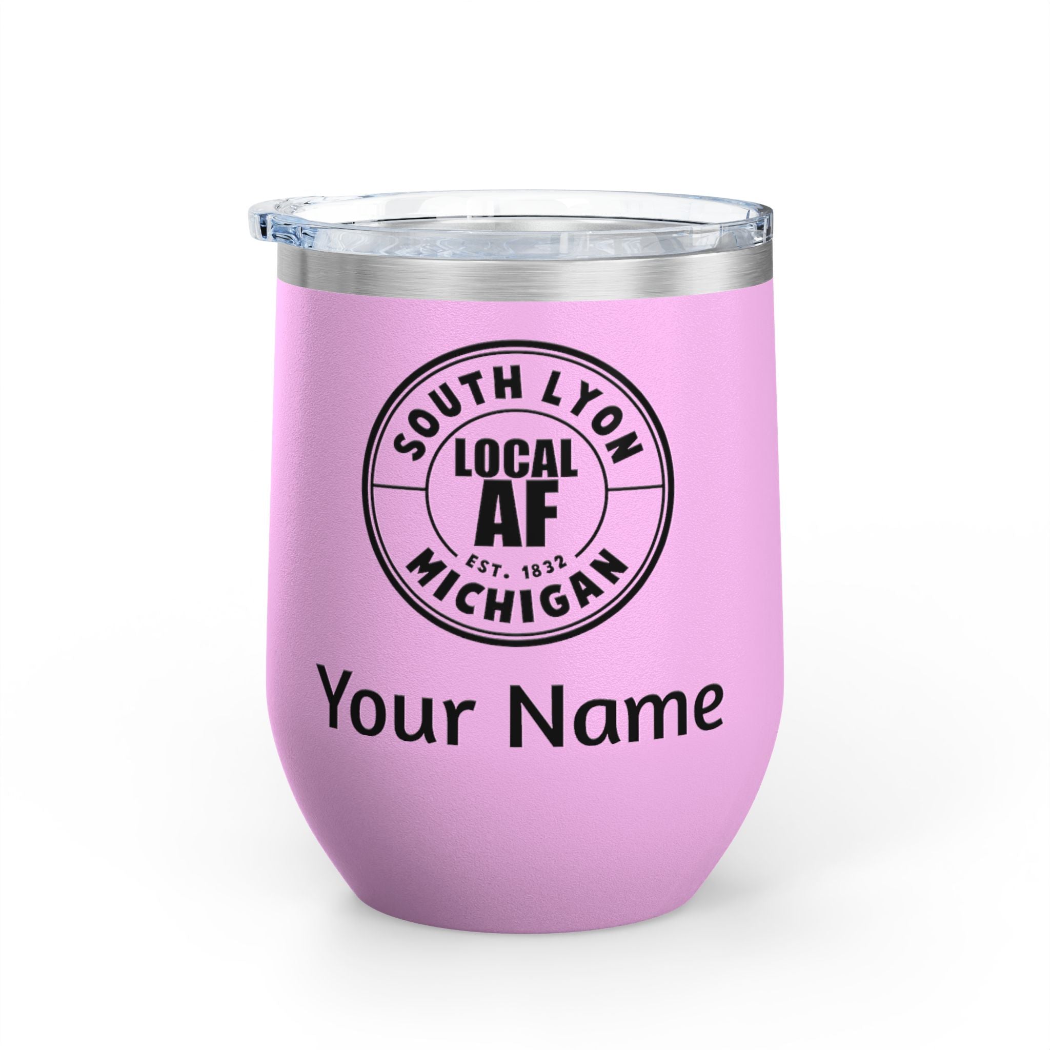 South Lyon Local AF Wine Tumbler - 12oz