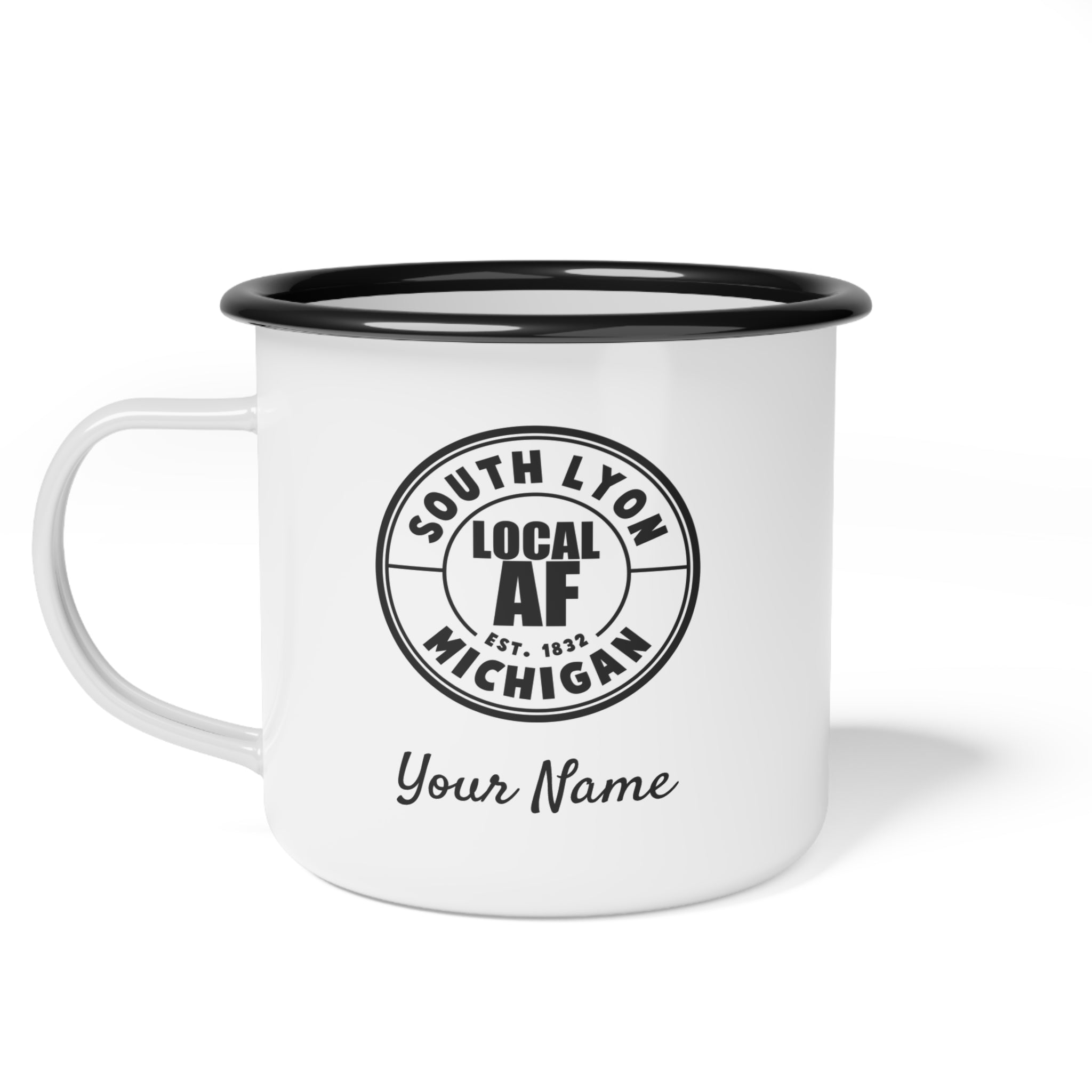 South Lyon Local AF Camping Mug - 12oz