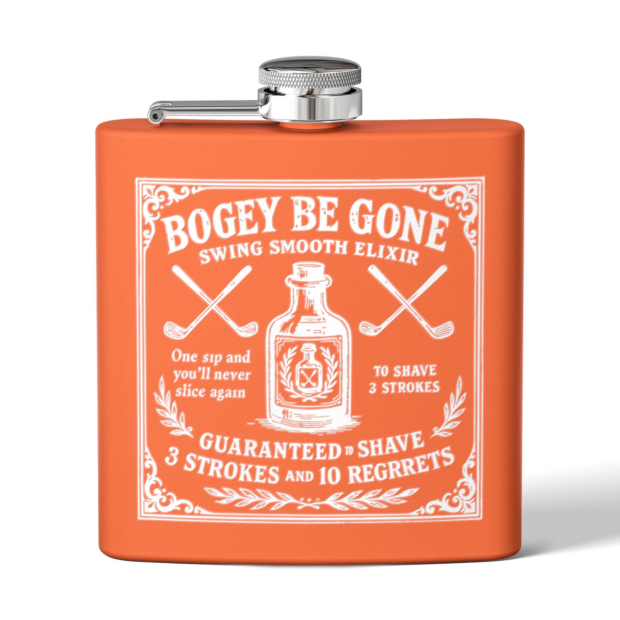 Bogey Be Gone Flask - 6oz