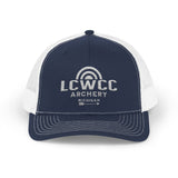 LCWCC Archery Logo Snapback Trucker Cap