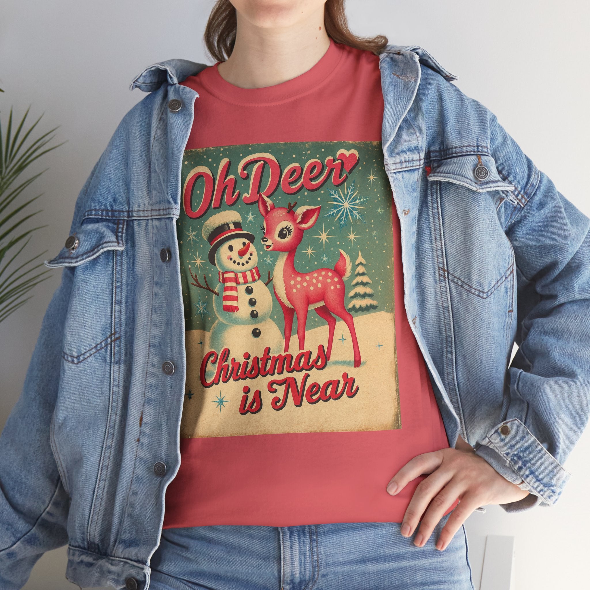 Oh Deer Basic T-Shirt - Unisex