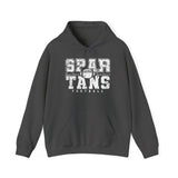 Spartans Football White Hoodie - Unisex