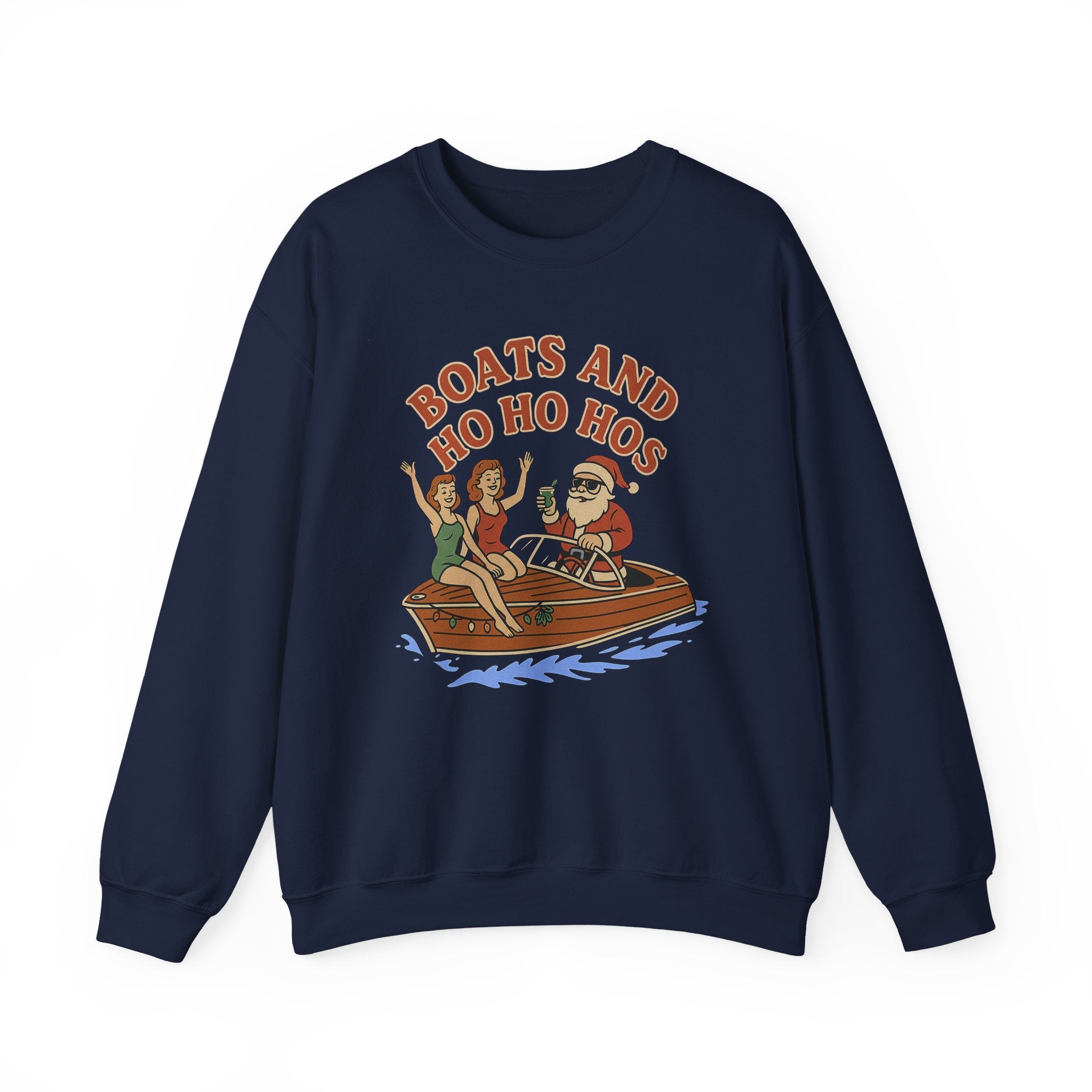 Boats And Ho Ho Hos Crewneck Sweatshirt - Unisex