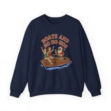 Boats And Ho Ho Hos Crewneck Sweatshirt - Unisex