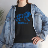 Detroit Football Lion Blue Basic T-Shirt - Unisex