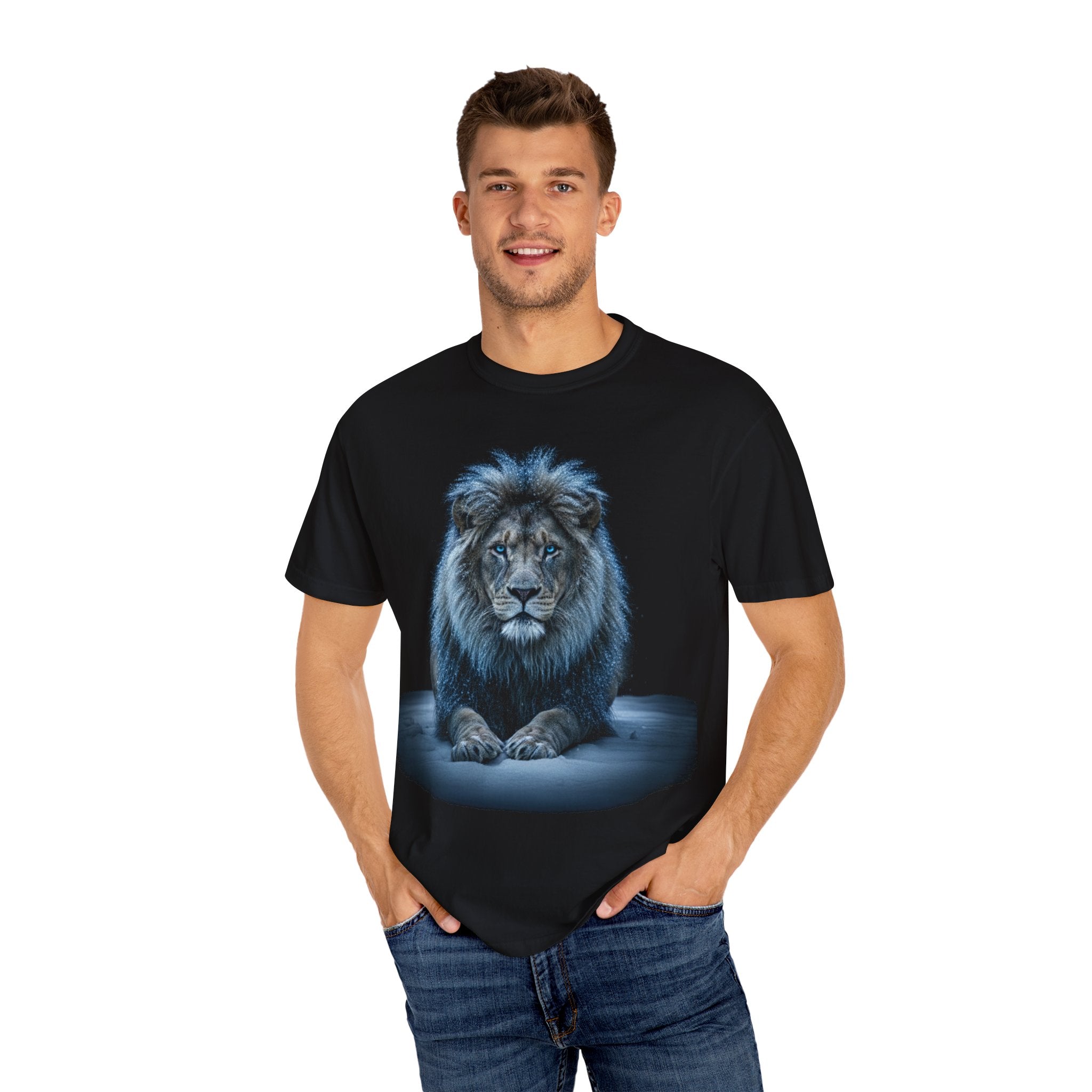 Lion Snow Premium T-Shirt - Unisex