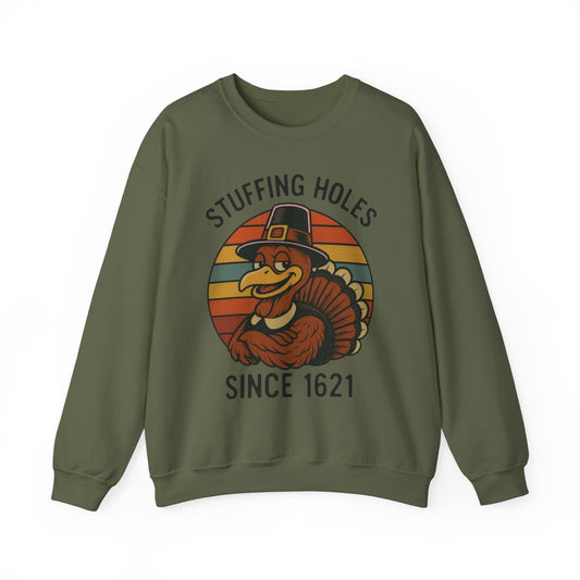 Stuffing Holes Crewneck Sweatshirt - Unisex