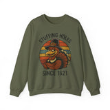 Stuffing Holes Crewneck Sweatshirt - Unisex