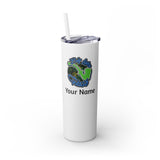 Skinny Steel Tumbler with Straw - 20oz - Big Lake Glass Pipe