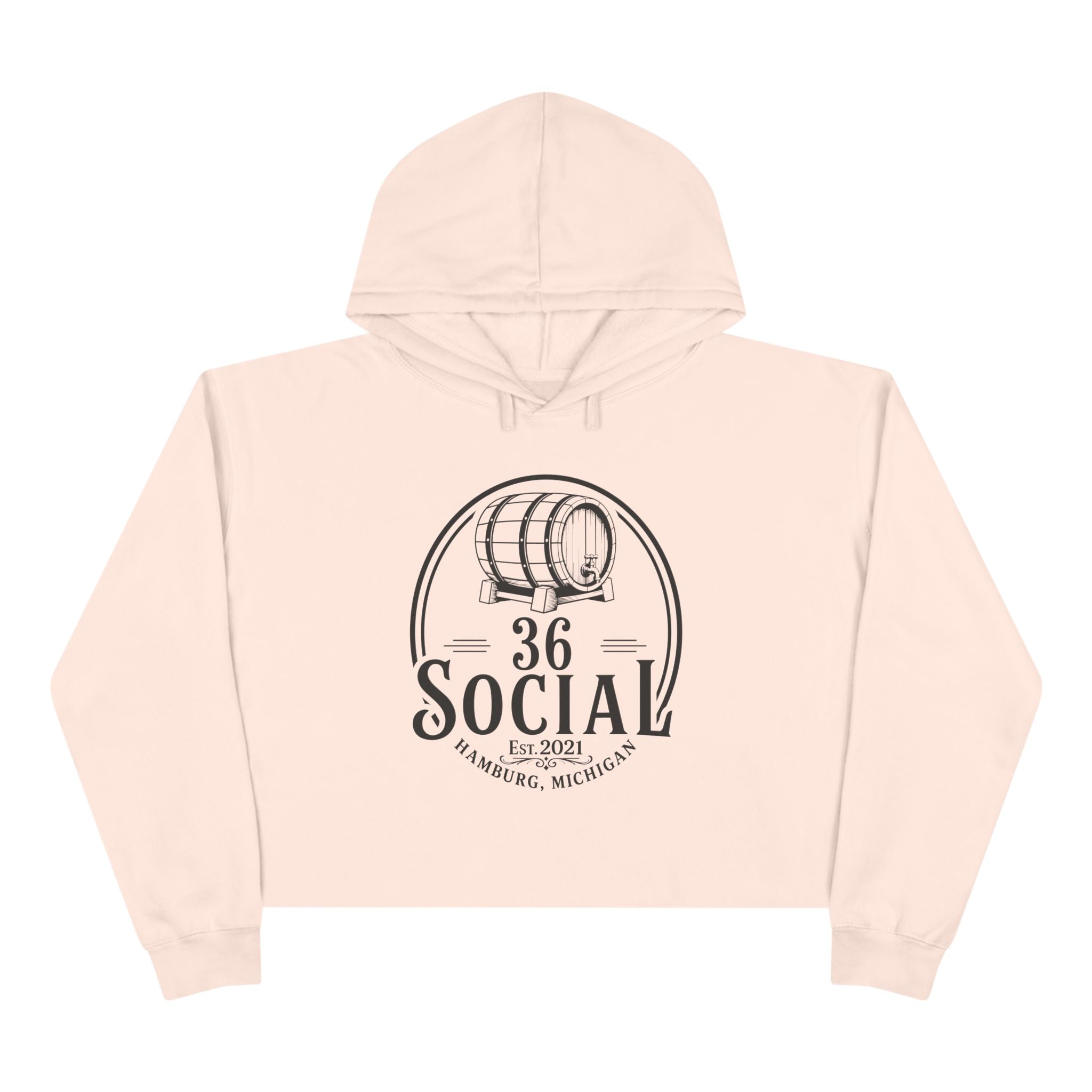 Crop Top Hoodie - Women's - 36 Social