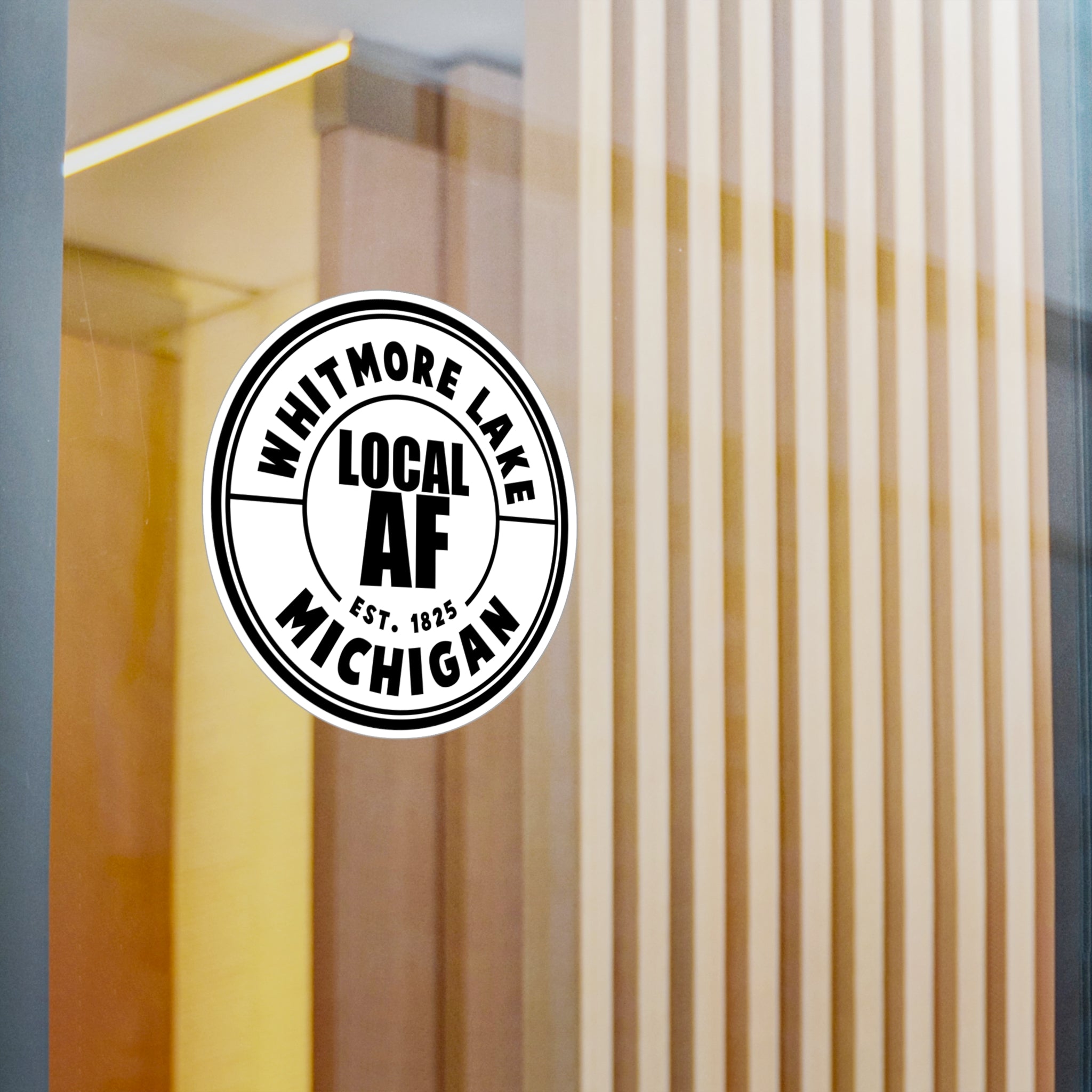 Whitmore Lake Local AF Vinyl Decal