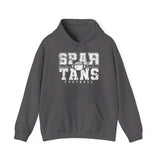 Spartans Football White Hoodie - Unisex