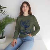 Here to Get Stuffed Crewneck Sweatshirt - Unisex