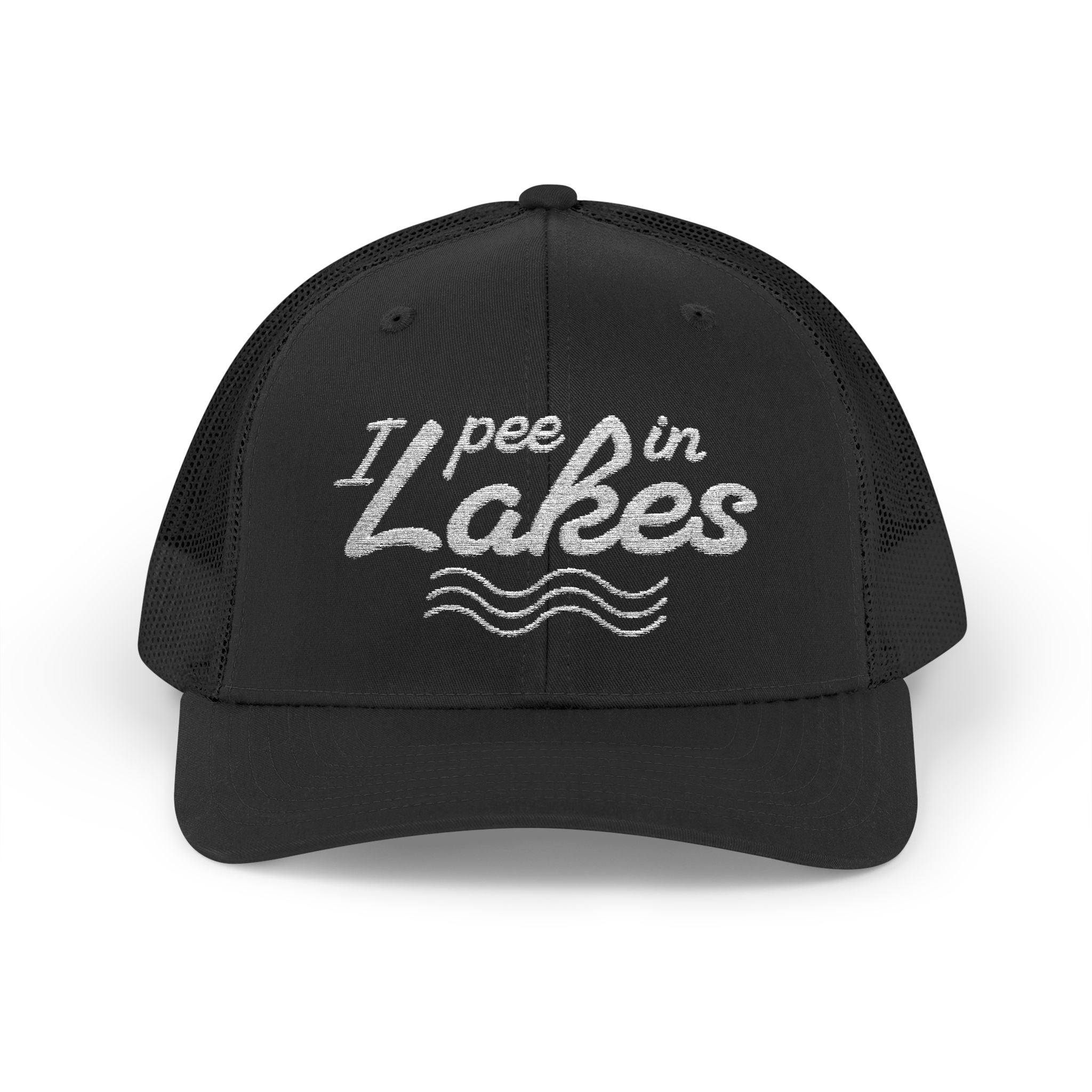 I Pee in Lakes 1 Snapback Trucker Cap